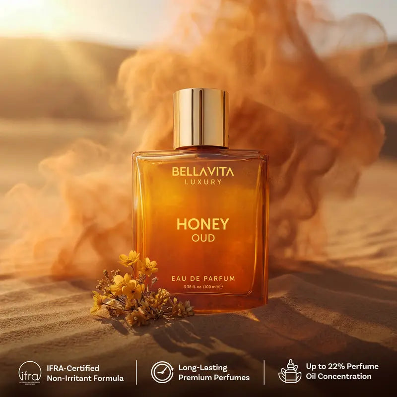 24-Hour Long-Lasting Luxury Honey Oud Eau De Parfum