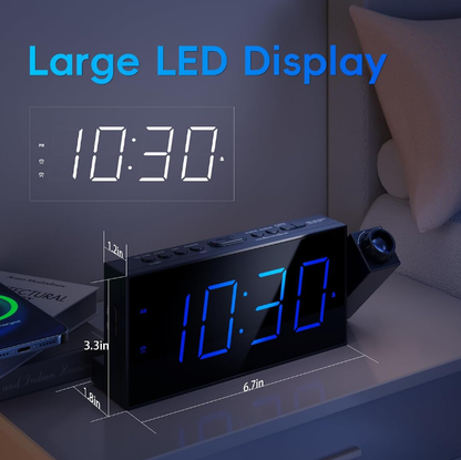 Digital Projection Alarm Clock