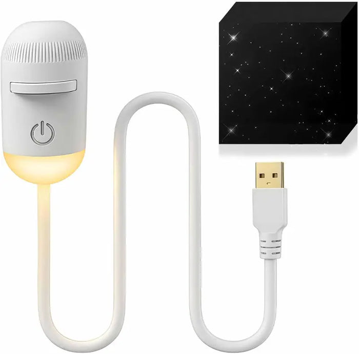 2-in-1 Dual-Mode USB Galaxy Star Projector & Bedside Night Light